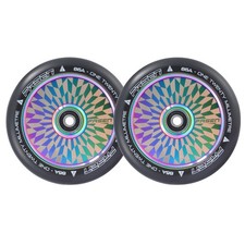 Fasen 120mm Prodigy Pattern Hollow Core Stunt Scooter Ruote - Coppia - Oil Slick