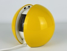 Lampada Da Tavolo “Gea” Gialla Design Gianni Colombo Per Arredoluce Anni ‘70