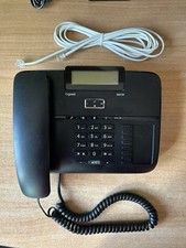 Gigaset DA710 Telefono Fisso Analogico, Vivavoce, Nero