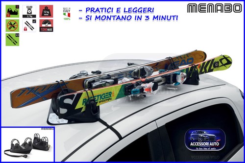 Portasci per auto magnetici