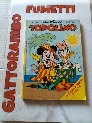 Topolino 1387 anno 1982 - topolino,