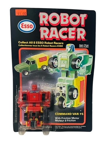 Robot racer figure friction - robot,
