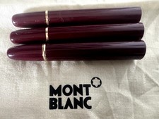 🔴 MONTBLANC penna stilografica sfera Meisterstuck bordò parti ricambio corpo