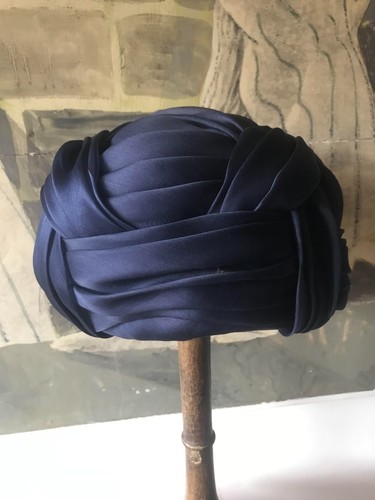 Cappello seta anni 60 - seta,