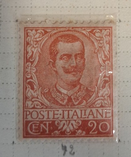 Francobollo italia 1901 - francobollo,