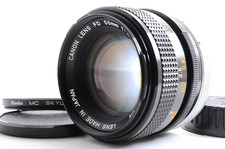 Obiettivo standard Canon FD 50mm F1.4 S.S.C MF per attacco FD con filtro...