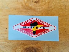 Honda Deauville 650 Adesivo Serbatoio Tank HISS Honda Ignition Security System