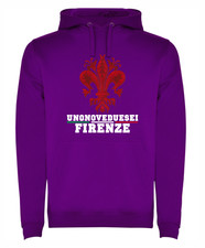 Felpa cappuccio ultras viola