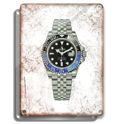 Insegna metallo orologio - insegna,