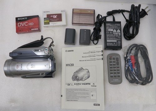 Videocamera canon hv20 mini - videocamera,