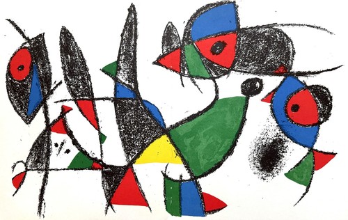 Joan mirò litografia - joan, mirò 