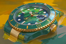 Rolex Submariner Pop Art 36x24