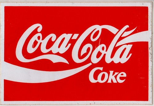 Coca cola vintage adesivo - vintage,