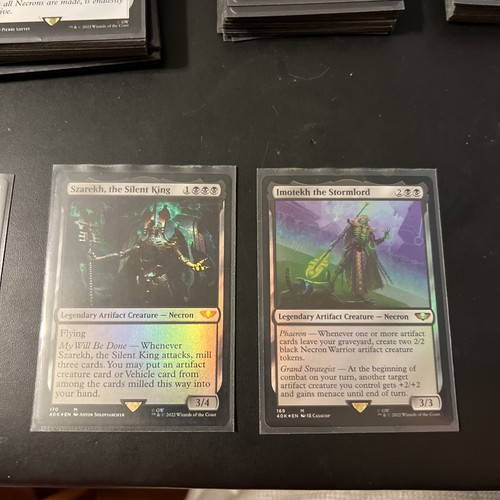 Necron commander mtg magic the - mtg,