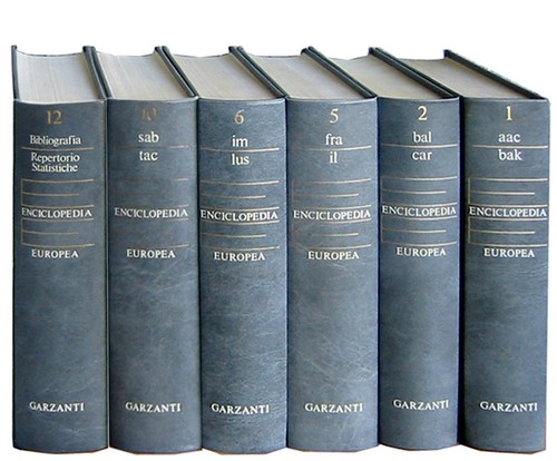 Enciclopedia europea garzanti - enciclopedia,