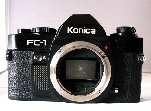 Konica fotocamera reflex - konica,