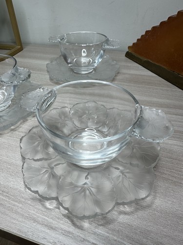 Lalique bol dessert - lalique, un
