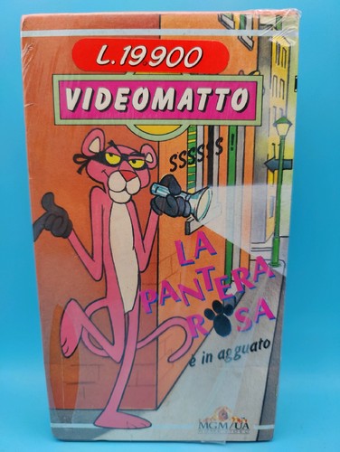 Vhs videomatto pantera rosa - videomatto, la