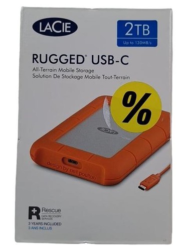 Lacie rugged 2tb disco rigido - 2tb,