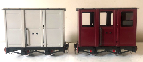 Mamod rw4 goods van wagon - rw4, +