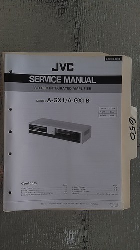 Jvc gx1 manuale - jvc, b