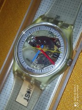 SWATCH GENT 1986 JELLY FISH GK100 NUOVO PERFETO FUNZIONANTE VINTAGE VARIANTE USA