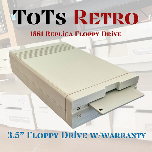 Commodore 1581 drive replica - commodore,