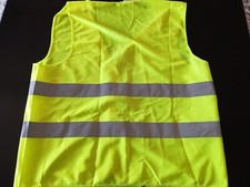 Giubbotto Catarifrangente XXL Emergenza Auto Gilet Fluorescente