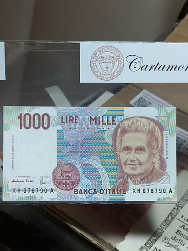 1000 lire montessori serie - 1000,