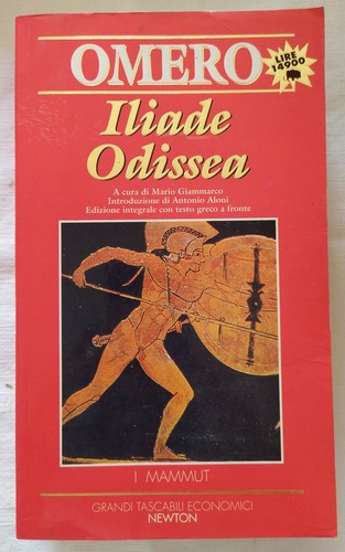 Omero iliade odissea cura di - cura,