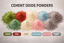 malta in polvere con pigmento