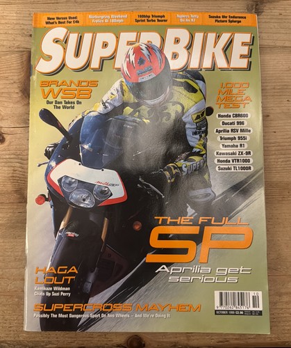 Superbike magazine oct 1999 - magazine,