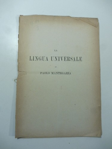 Paolo mantegazza lingua - paolo,