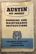 AUSTIN A35 Manuale