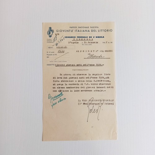 1942 partito nazionale - partito,