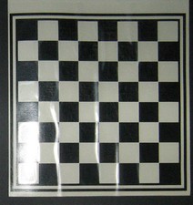 SCACCHIERA DAMA NERO E
