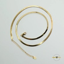 COLLANA SNAKE PIATTA UOMO