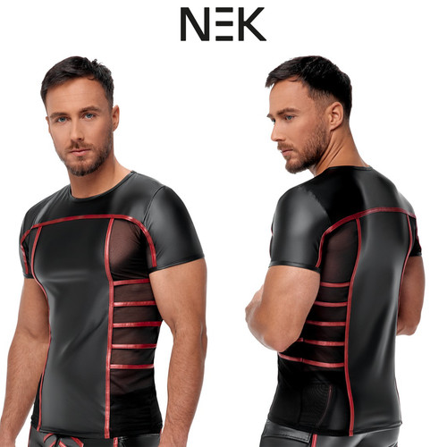 Nek maglia aderente nera opaca - aderente,