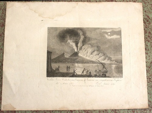 1804 vesuvio veduta - 1804,