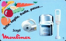 G AA 44 C&C 2422 SCHEDA TELEFONICA NUOVA SMAGNETIZZATA MOULINEX