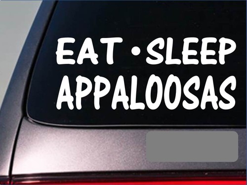 Adesivo eat sleep appaloosa - eat,