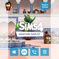 The Sims 4 Courtyard Oasis Kit