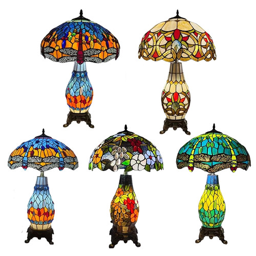 Tiffany style clustered - tiffany,