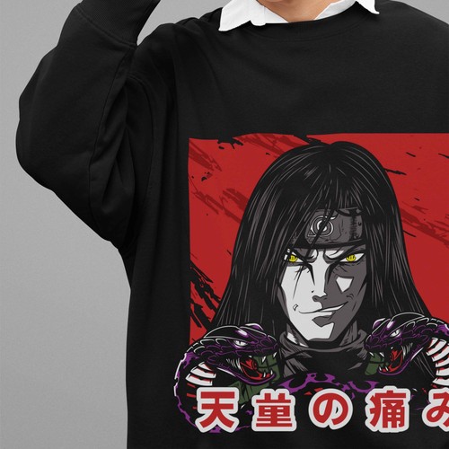 Felpa naruto anime orochimaru - felpa,