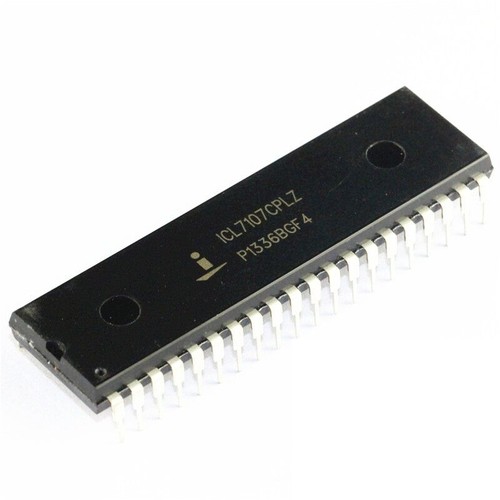Icl7107cplz dip 2 led - icl7107cplz, dip-40