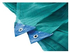 RETE RACCOLTA OLIVE LEGGERA  ANTISPINA IN TELI- - mt.8x8 con taglio a metÃE -...