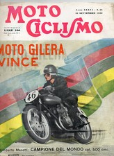 MOTOCICLISMO 1950 nr.  38