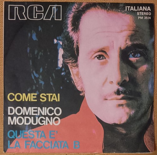 Domenico modugno come stai - come,