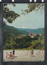 Cartolina Tronchi di Ala Trattoria Vicentini Antonio Parco Giochi BAMBINI D1394