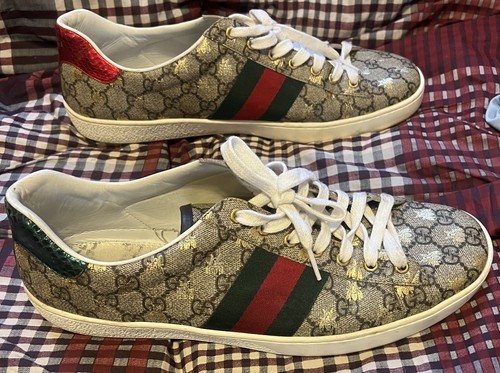 Gucci ace bee logo sneakers - ace,